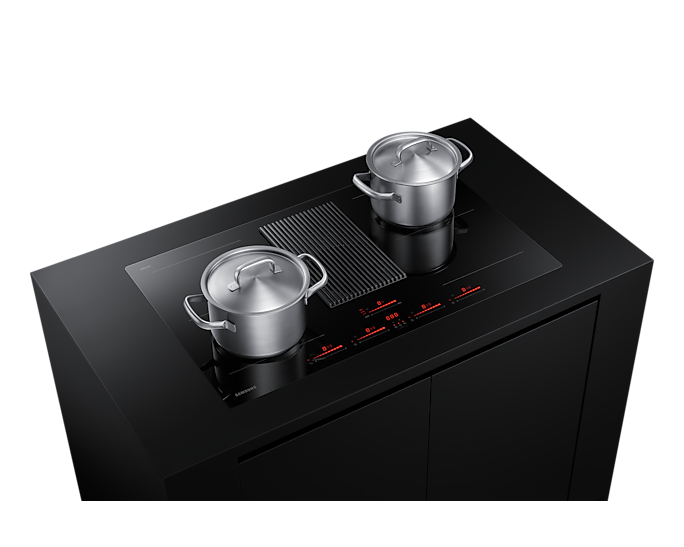 Samsung Infinite Range Combi Air Venting Flex Induction Hob Black NZ84T9747VK/UR (New / Open Box)