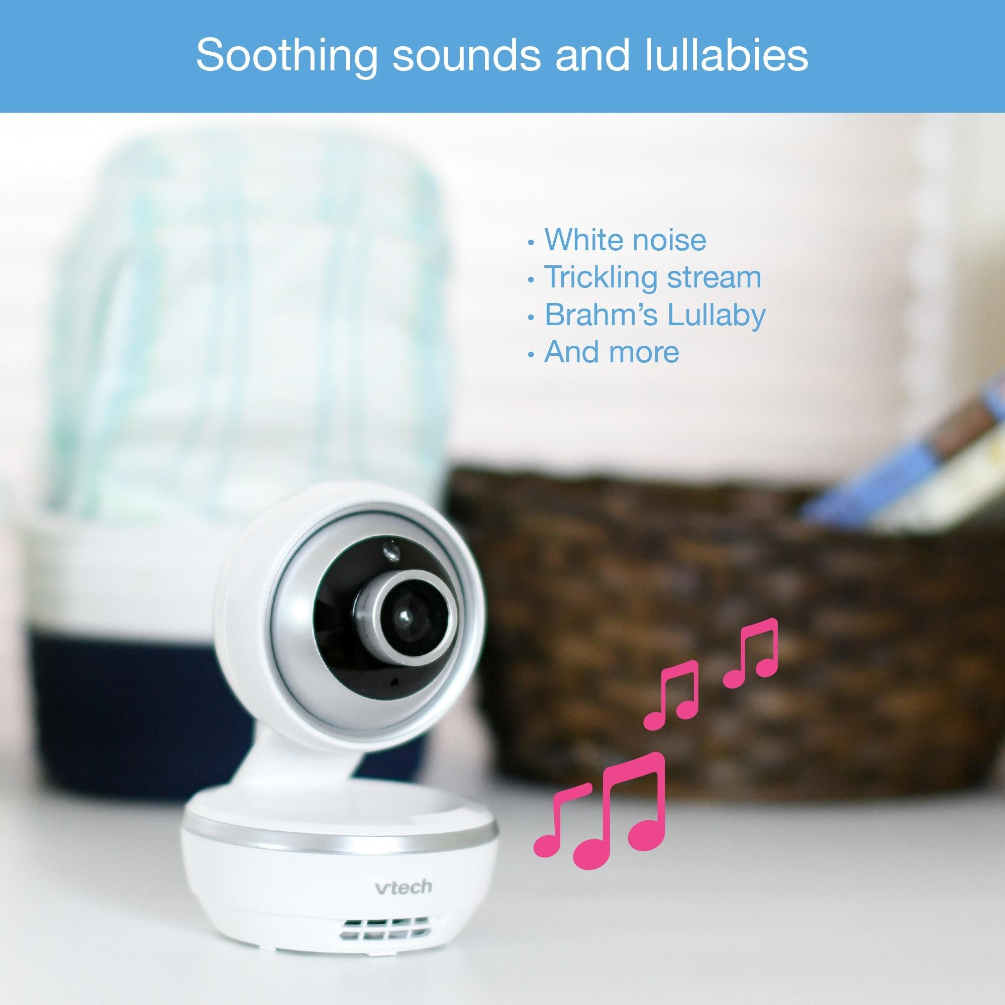 Vtech 5'' Digital Video Baby Monitor With Pan & Tilt Camera And Wide-Angle Lens (Refurbished B-Grade)