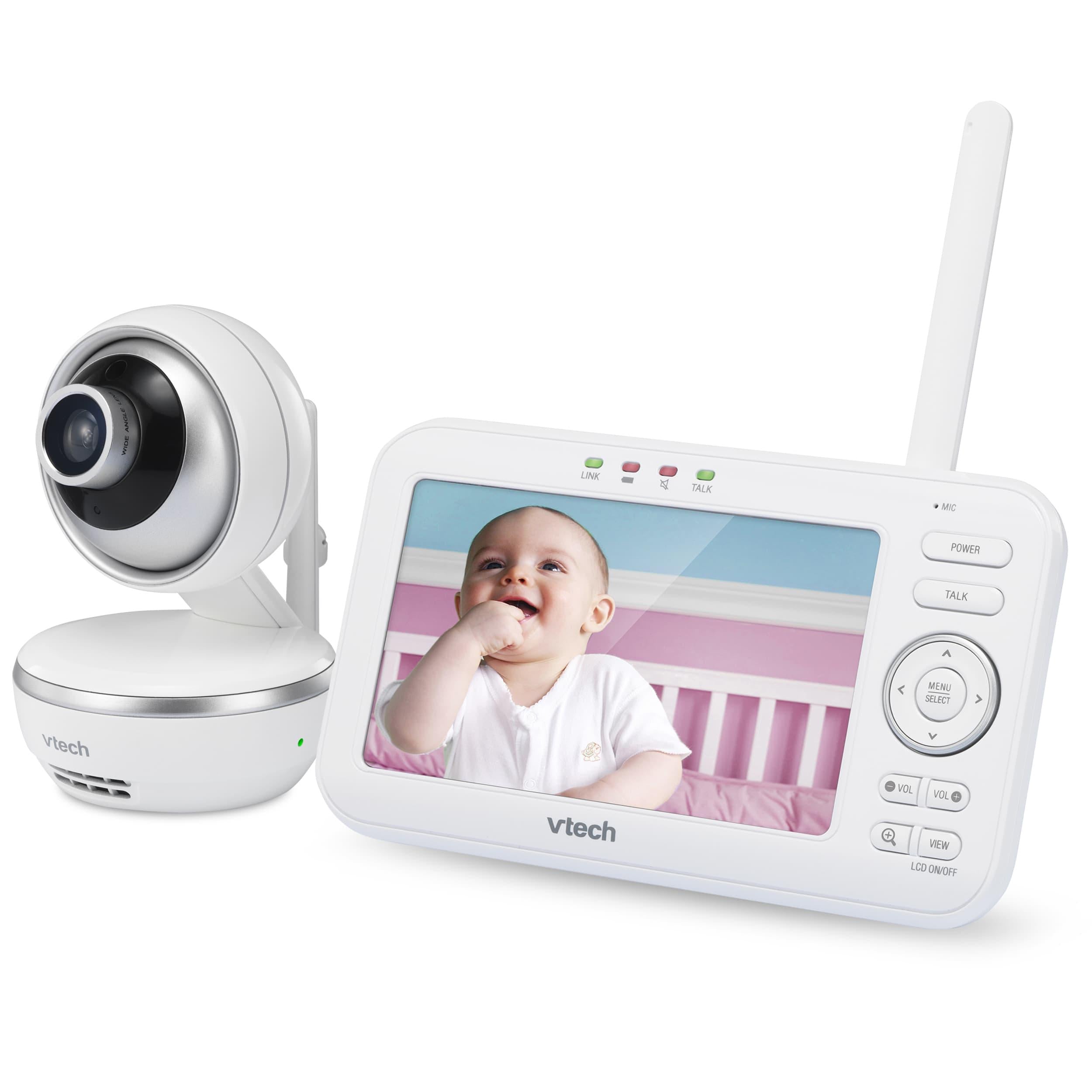 Vtech 5'' Digital Video Baby Monitor With Pan & Tilt Camera And Wide-Angle Lens (Refurbished B-Grade)