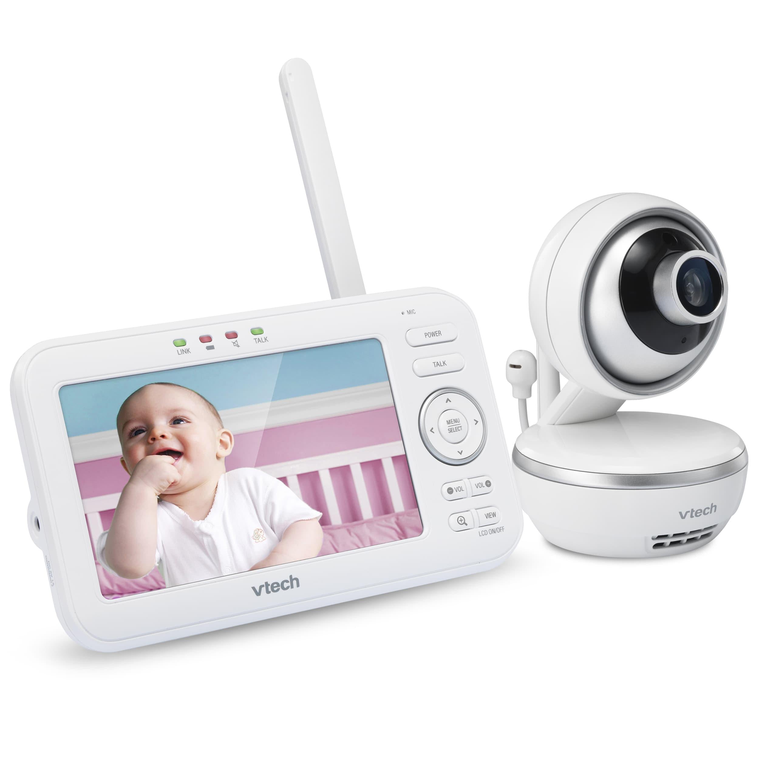 Vtech 5'' Digital Video Baby Monitor With Pan & Tilt Camera And Wide-Angle Lens (Refurbished B-Grade)