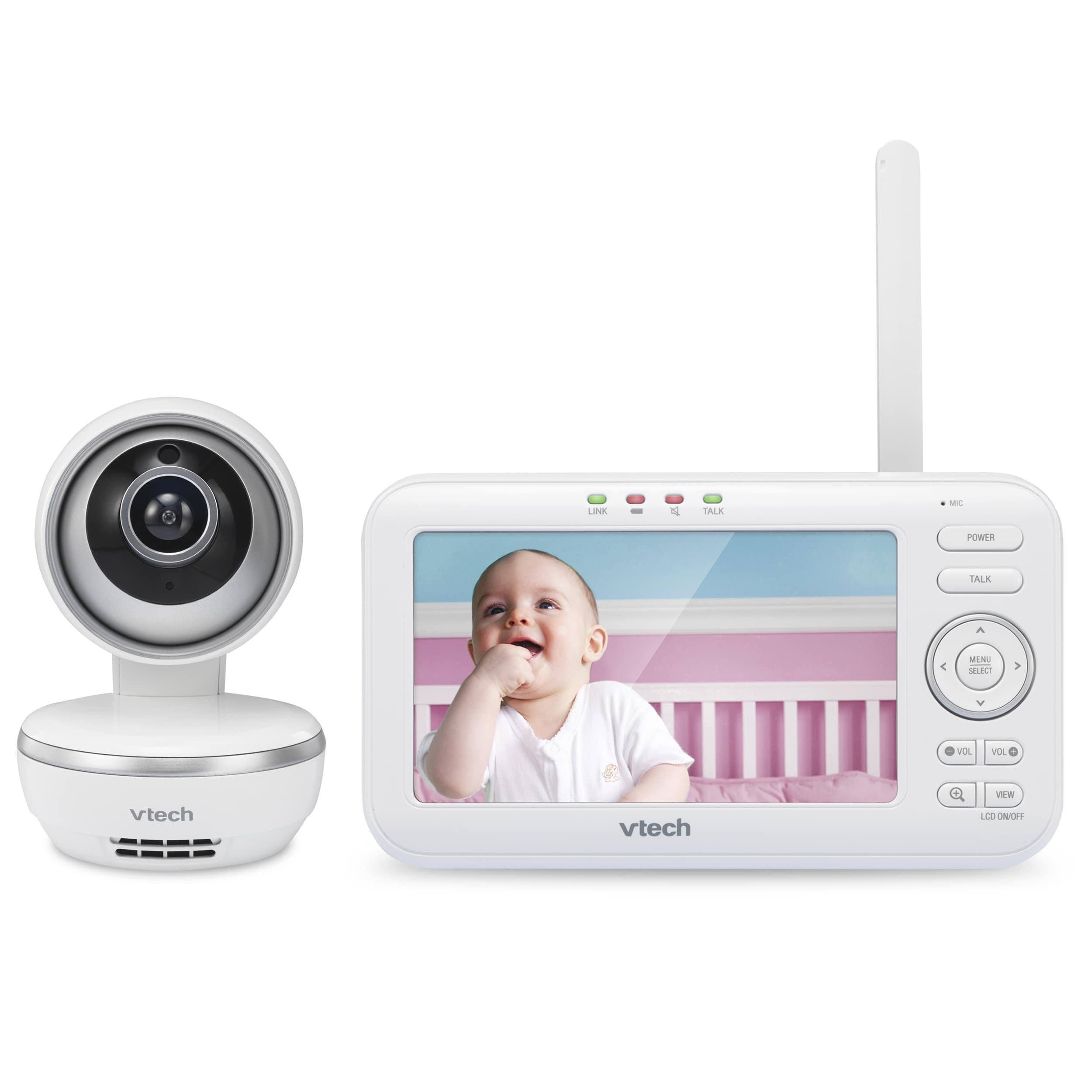 Vtech 5'' Digital Video Baby Monitor With Pan & Tilt Camera And Wide-Angle Lens (Refurbished B-Grade)