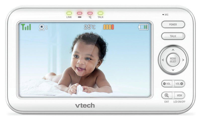 VTech Video Baby Monitor VM5463 5'' Pan Tilt Night Light And Projection (Refurbished B-Grade)