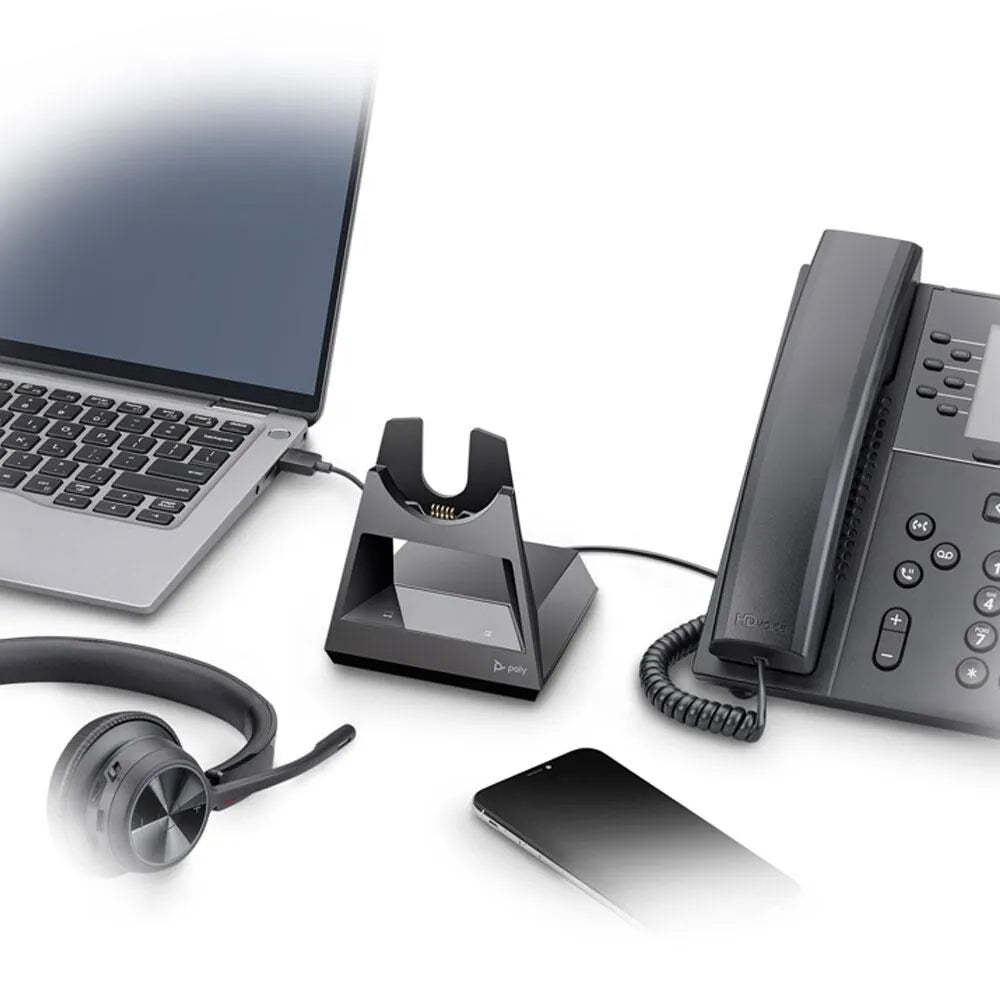 Poly Voyager 4310 UC USB-A Mono Headset with Stand Noise?Cancelling Mic (New)