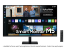 Samsung Smart Monitor 27'' Full HD With Speakers & Remote LS27BM500EUXXU Black (New / Open Box)