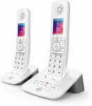 BT Premium Twin Digital Cordless Phone 100% Nuisance Call Blocking White (Renewed)