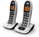BT 4000 Twin Digital Cordless Home Phone Big Button Nuisance Call Blocker (Renewed)