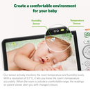 LeapFrog LF815HD Smart Video Baby Monitor 5'' HD Display Colour Night Vision (Renewed)