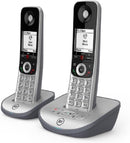 BT Advanced Z Twin Digital Cordless Phone Answering Machine Call Blocker Silver (New)