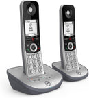 BT Advanced Z Twin Digital Cordless Phone Answering Machine Call Blocker Silver (New)