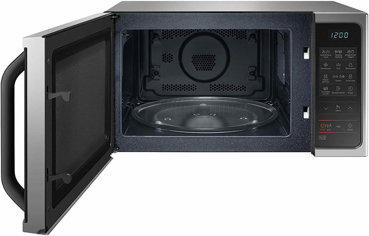 Samsung Convection Microwave Oven 900W Dough Proof/Yogurt 28L MC28H5013AS/EU (Renewed)
