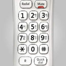 BT Duet 210 Gondola Landline Corded Home Telephone In White - 061125 (Refurbished B-Grade)
