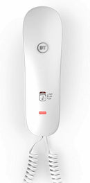 BT Duet 210 Gondola Landline Corded Home Telephone In White - 061125 (Refurbished B-Grade)