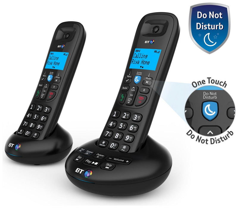BT 3570 Twin Digital Cordless Phone Nuisance Call Block Answer Machine (Refurbished B-Grade)