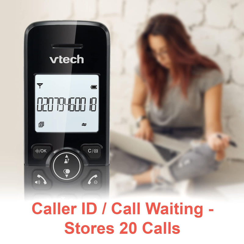 VTech CS2050 DECT Cordless Home Phone Answering Machine Nuisance Call Blocker (Refurbished B-Grade)