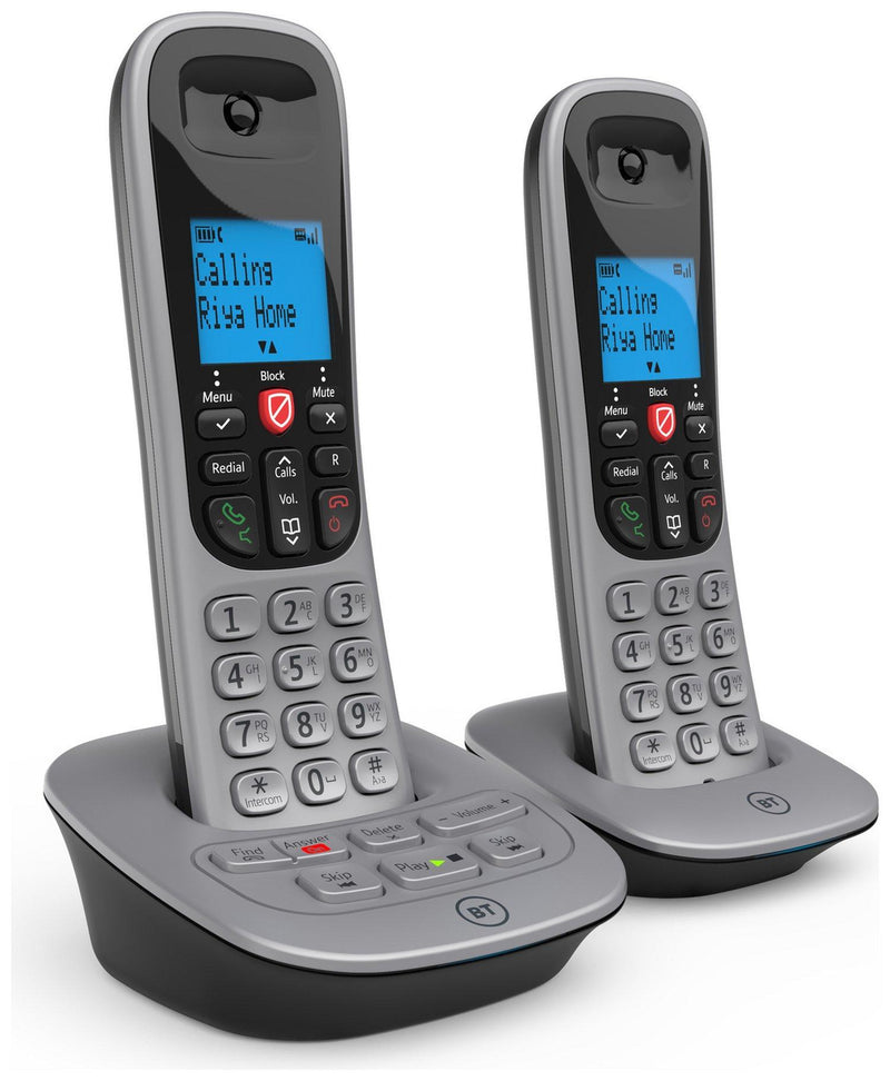 BT 7660 Twin Digital Cordless Phone With Call Blocking & Answering Machine (Refurbished B-Grade)