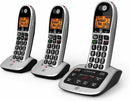 BT 4600 Trio Digital Cordless Phone Big Button Call Blocking Advanced Call Blocking Answer Machine (New)