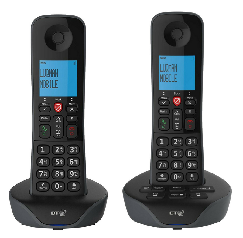 BT Essential X Twin Digital Cordless Phone With Nuisance Call Blocker (Refurbished B-Grade)