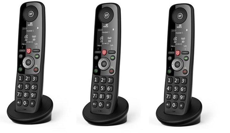 BT Digital Voice Essential Trio Phone Only Works With BT And EE Digital Voice Service (New)