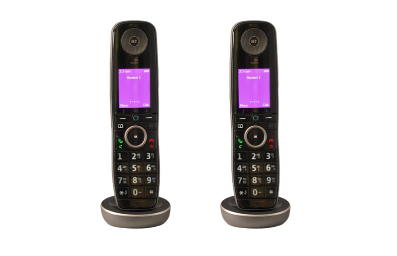 BT Digital Voice Advanced Twin Cordless Home Phone With Alexa Built-In (New)