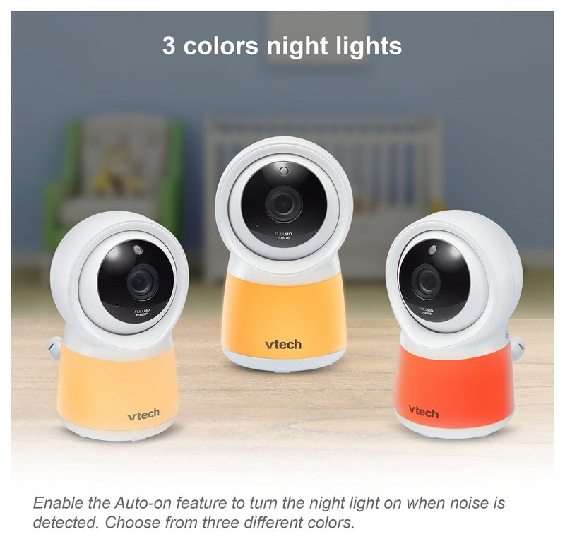 VTech RM5754HD Smart Video Monitor With 5'' Display And 1080p HD Camera White (Renewed)