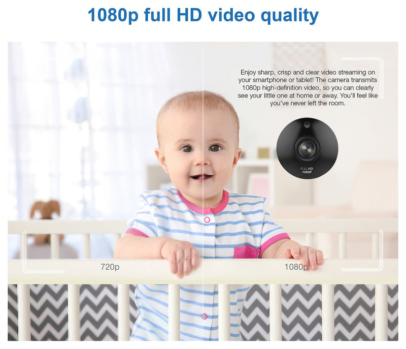 VTech RM5754HD Smart Video Monitor With 5'' Display And 1080p HD Camera White (Renewed)
