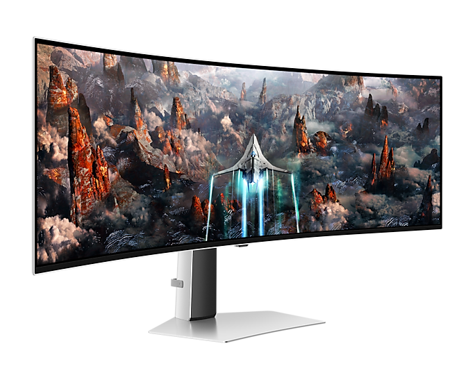 Samsung 49'' Gaming Monitor Curved Odyssey G9 OLED 240Hz 0.03ms LS49CG934SUXXU (Renewed)