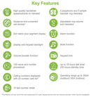 VTech Digital Cordless Phone ES2000 Single Speakerphone Nuisance Call Blocker (Refurbished B-Grade)