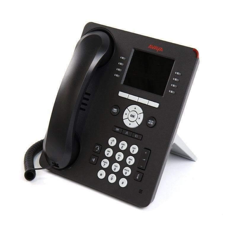 Avaya IP Phone 9611G Gigabit Corded Desk Phone (Refurbished B-Grade)
