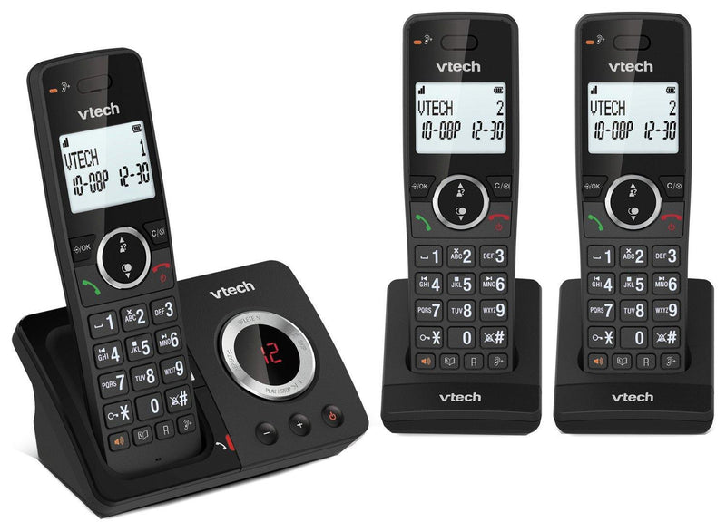 VTech Digital Cordless Phone ES2052 Trio Answer Machine Nuisance Call Blocker (Refurbished B-Grade)