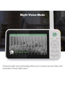 LeapFrog Video Baby Monitor LF2415 With 5'' LCD Screen Night Light Night Vision (Refurbished B-Grade)