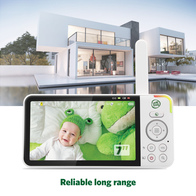 LeapFrog LF920HD Video Baby Monitor 7'' HD Wide-Angle Dispay Colour Night Vision (Refurbished B-Grade)