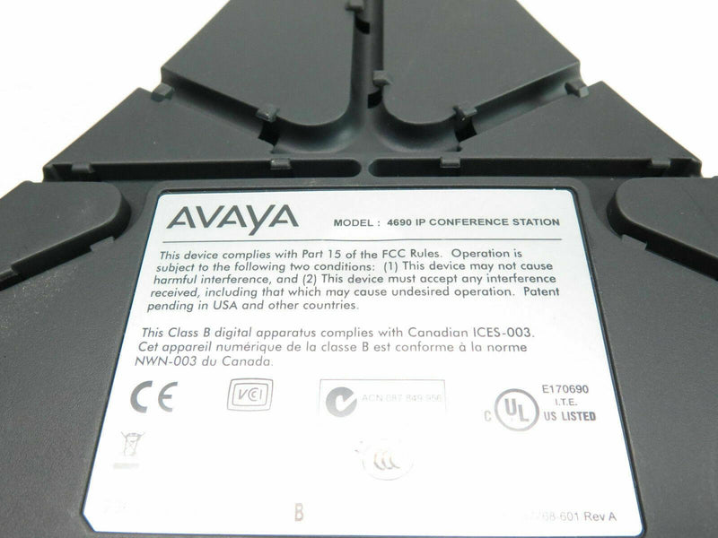 Avaya 4690 IP Conference Station Phone System Speakerphone (Refurbished B-Grade)