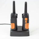 Cobra AM1055 FLT Walkie Talkies Waterproof LED Flashlight VibrAlert Rechargeable (Renewed)