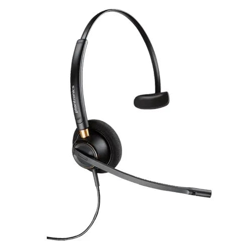 Poly HW510 QD EncorePro Monaural NC Headset Noise Cancelling Adjustable Headband (New)
