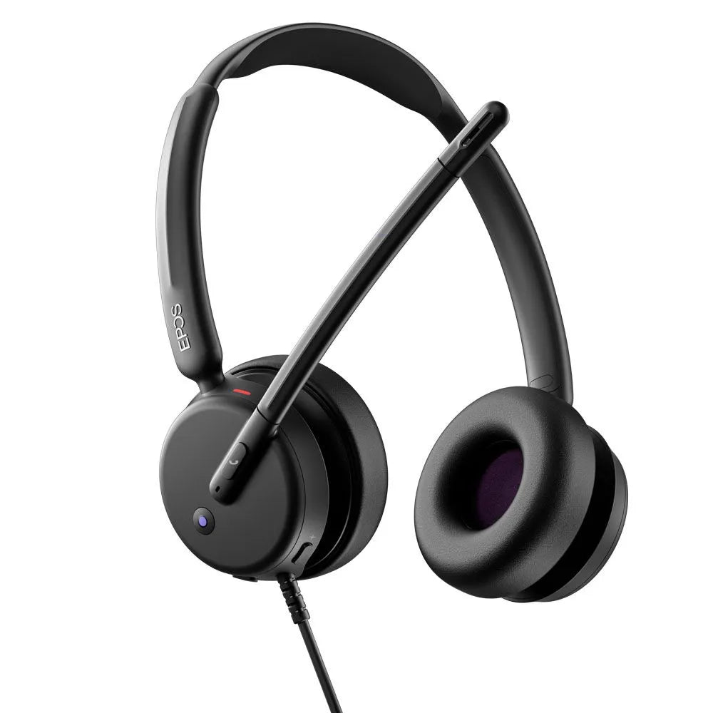 EPOS IMPACT 460T Binaural On-Ear Headset USB-C/A Wired Headset Noise-Canceling (New)