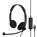 EPOS SENNHEISER IMPACT SC 60 USB Binaural Headset Noise?Cancelling (New)