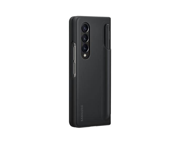 Samsung Galaxy Z Fold4 Standing Phone Cover With Pen Black EF-OF93PCBEGWW (New / Open Box)