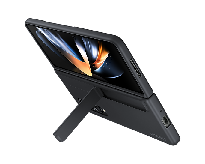 Samsung Galaxy Z Fold4 Standing Phone Cover With Pen Black EF-OF93PCBEGWW (New / Open Box)