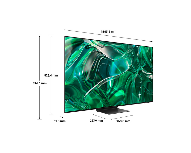 Samsung 65'' Smart TV S95C OLED 4K HDR Dolby Atmos Quantum Dot QE65S95CATXXU (New / Open Box)