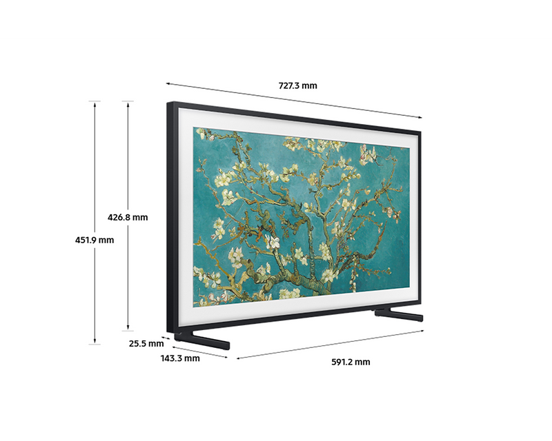 Samsung 32'' Smart TV The Frame LS03C Art Mode QLED Full HD HDR QE32LS03CBUXXU (New)
