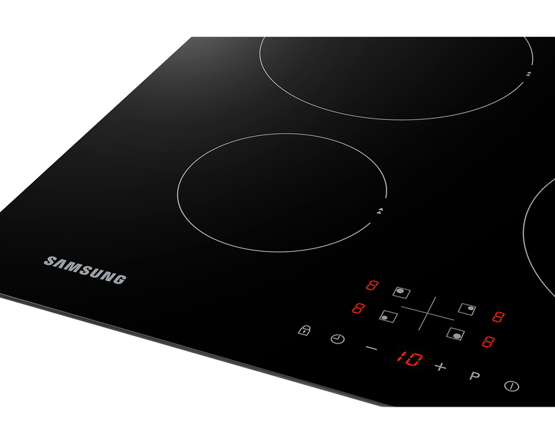 Samsung 4 Burner Electric Induction Hob Black Child Safety Lock NZ64F3NM1AB/UR (New)