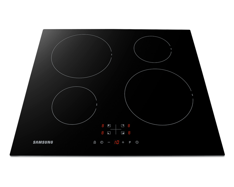 Samsung 4 Burner Electric Induction Hob Black Child Safety Lock NZ64F3NM1AB/UR (New)