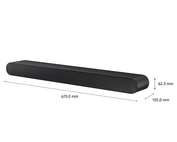 Samsung 3.0Ch All-in-one Soundbar S50B Lifestyle With Virtual DTS:X HW-S50B/XU (New)