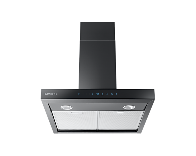 Samsung Wall Mount Cooker Hood With Auto Connectivity 60cm Black NK24N5703BM/UR (Renewed)