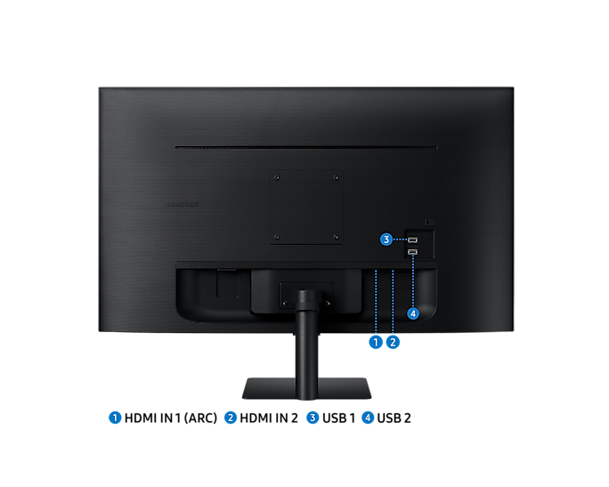 Samsung 27'' Smart Monitor M50C FHD 1920x1080 Speakers & Remote LS27CM500EUXXU (New)