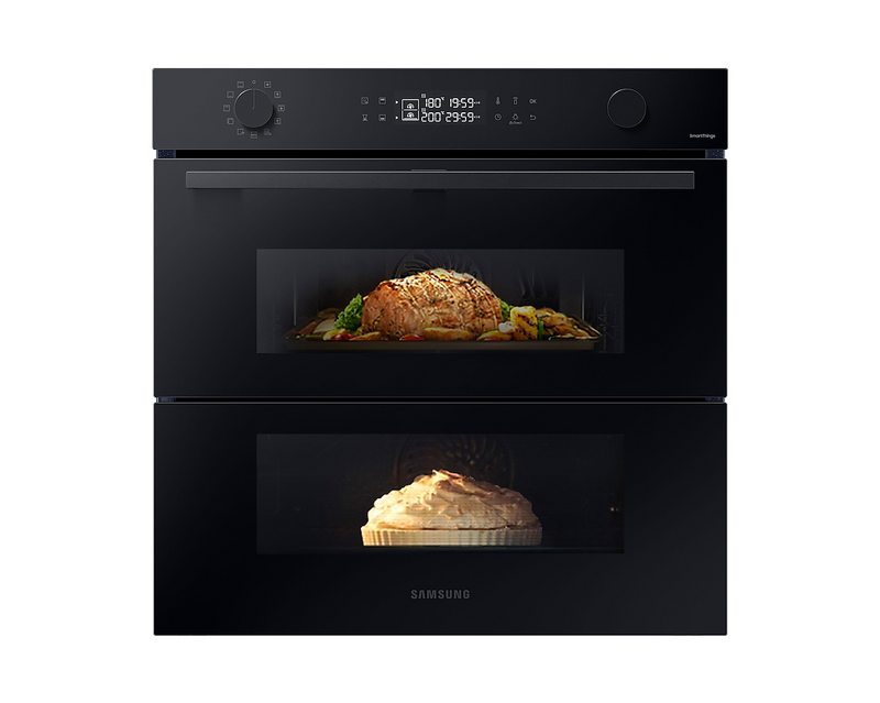 Samsung Smart Oven 76L Series 4 With Dual Cook Flex Black NV7B45305AK/U4 (New)