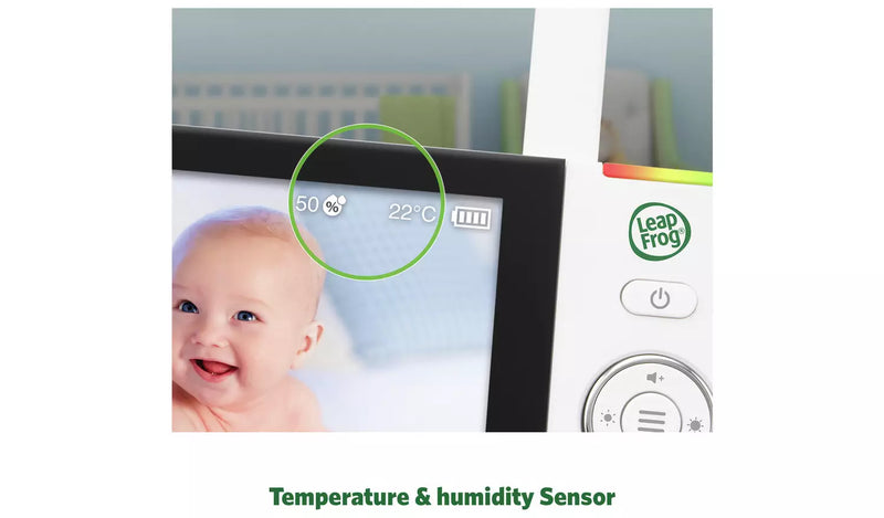 LeapFrog LF2936HD 5.5'' Remote Access Touch 1080p Smart Video Baby Monitor (Renewed)