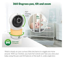 LeapFrog LF1911 Smart Full HD Baby Camera Remote Control (Renewed)