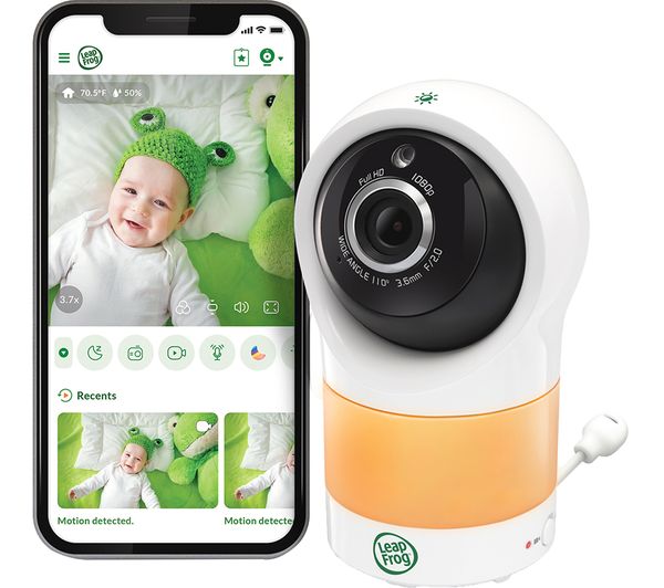 LeapFrog LF1911 Smart Full HD Baby Camera Remote Control (Renewed)