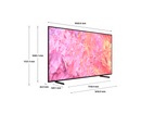 Samsung 85'' Smart TV QLED 4K HDR 3840x2160 OTS Lite Q-Symphony QE85Q60CAUXXU (New)